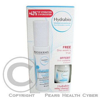 BIODERMA Hydrabio Promo /leg.krém 40ml+čistící mléko 20ml