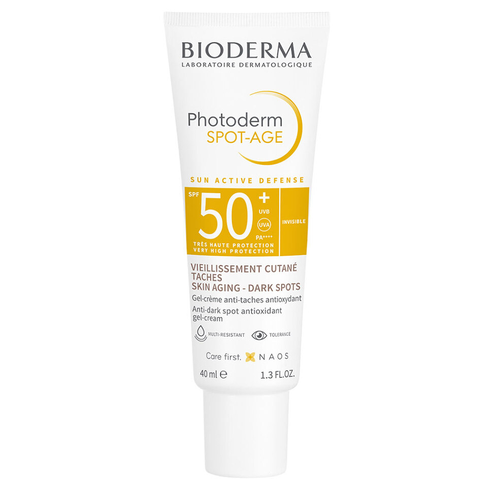 Levně BIODERMA Photoderm Spot-Age Opalovací gel-krém SPF 50+ 40 ml