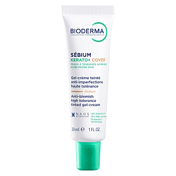 BIODERMA Sébium Kerato+ Cover 30 ml (Dermokosmetika pleťové krémy, gely, balzámy) - Dermokosmetika, Tónovací