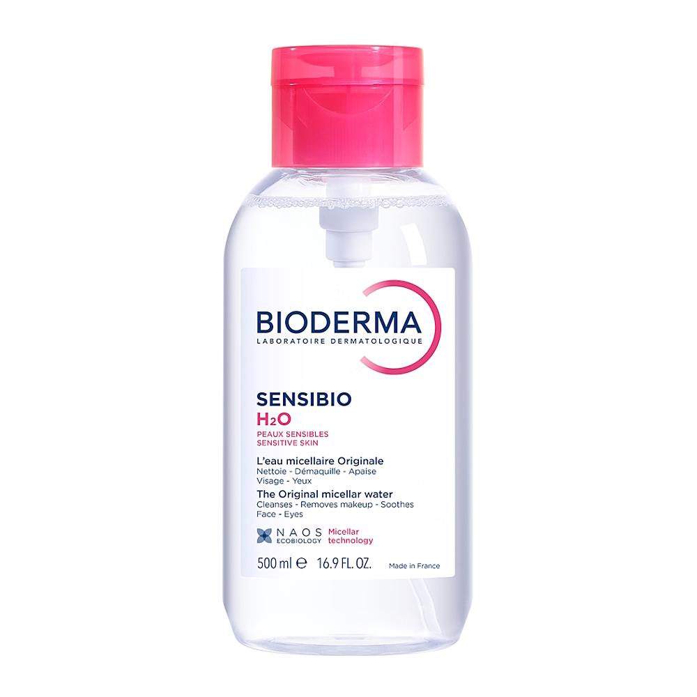 BIODERMA Sensibio H2O pumpa 500ml koupíte na Lekarna.cz