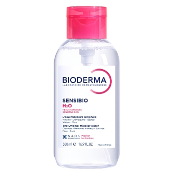 BIODERMA Sensibio H2O s pumpou 500 ml (Dermokosmetika čištění pleti) - Čistící, Dermokosmetika