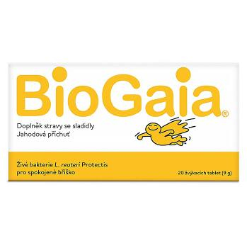 BIOGAIA ProTectis 20 žvýkacích tablet