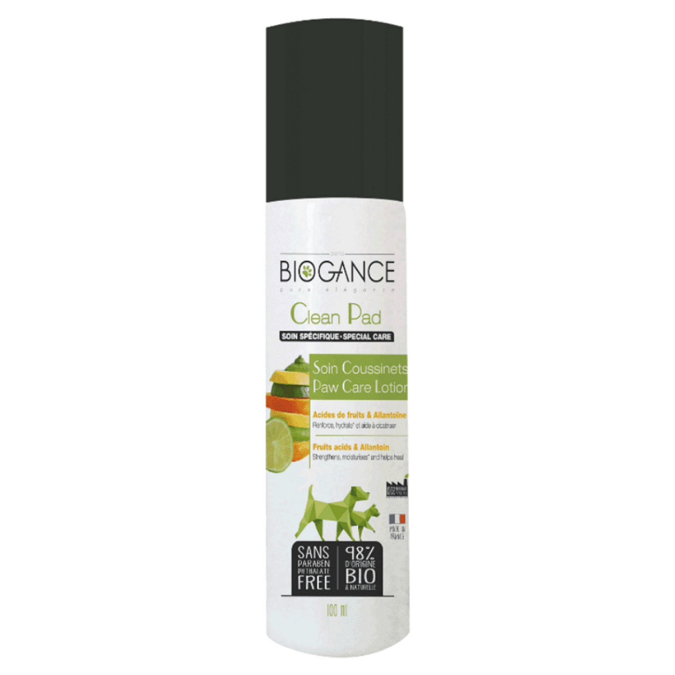 Levně BIOGANCE Clean pads ochraný spray tlapek 100 ml