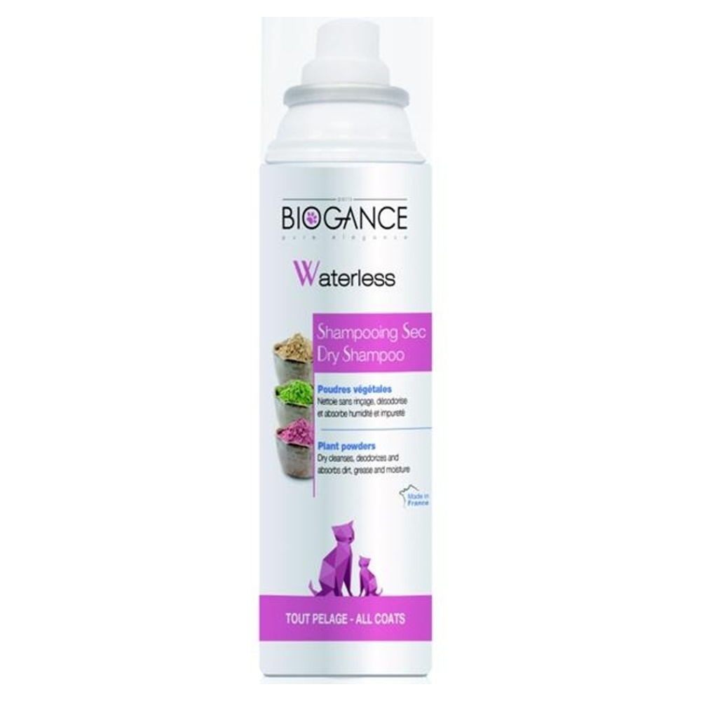 E-shop BIOGANCE Waterless cat suchý šampon pro kočky 150 ml