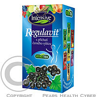 Intensive Regulavit s příchutí černého rybízu, ovocno-bylinný čaj porcovaný 20 x 2 g, n.s.