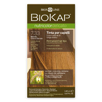BIOKAP Barva na vlasy 7.33 Blond zlatá pšenice 140 ml