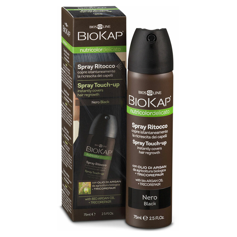 E-shop BIOKAP Spray Touch Up krycí spej Černý 75 ml