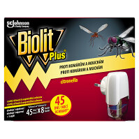 BIOLIT Plus Elektrický odpařovač 30 nocí + náplň 31 ml
