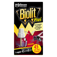 BIOLIT Plus Tekutá náplň citron na komáry a mouchy 30 nocí 27 ml