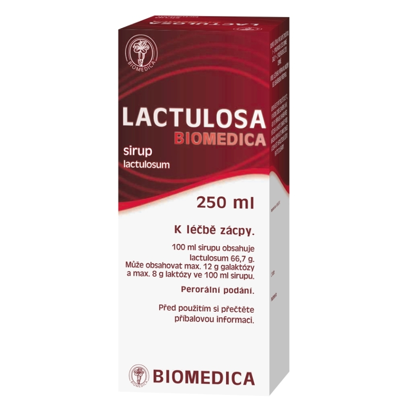 E-shop BIOMEDICA Lactulosa 50% sirup 250 ml
