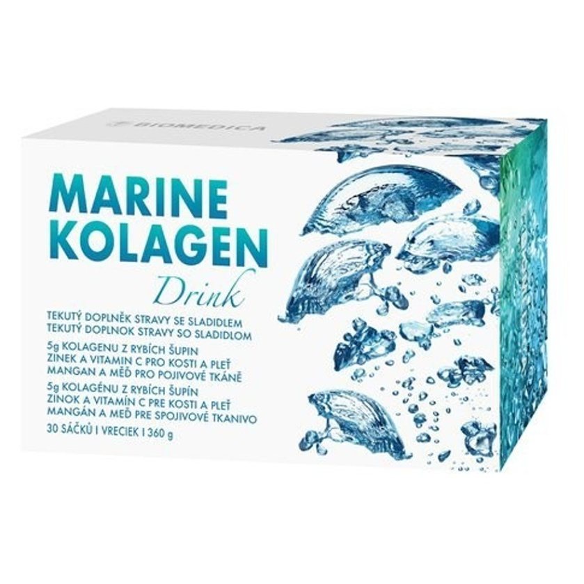 Levně BIOMEDICA Marine kolagen drink 30 sáčků