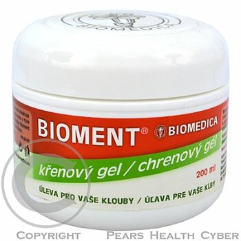 Bioment křenový gel 200 ml