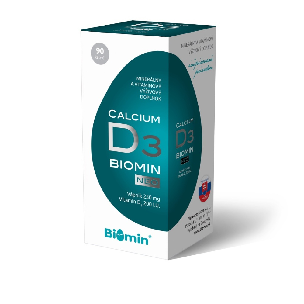 Levně BIOMIN Calcium D3 Neo 90 tablet