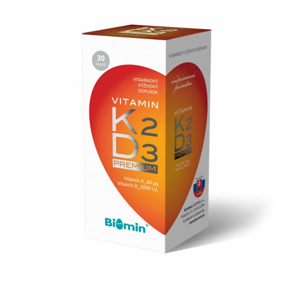 E-shop BIOMIN Vitamin K2D3 Premium+ 60 tobolek
