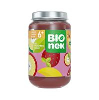 DEVA Bionek Ovocný příkrm Jablko, Jahoda a Banán od 6.měsíce BIO 190 g