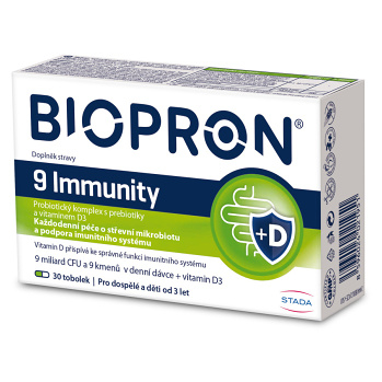 BIOPRON 9 Immunity s vitaminem D3 30 tobolek