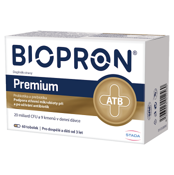 BIOPRON 9 premium 60 tobolek (Probiotika a laktobacily) - Přírodní, Vícesložkové