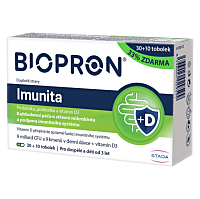BIOPRON Immunita s vitaminem D 30+10 tobolek
