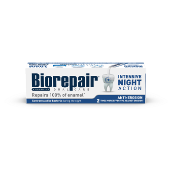 BIOREPAIR Advanced Intensive Night Zubní pasta 75 ml (Zubní pasty bez fluoru)