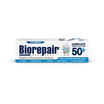 BIOREPAIR ZP Advanced Complete Protection 50+, 75ml (Zubní pasty na citlivé zuby a dásně)