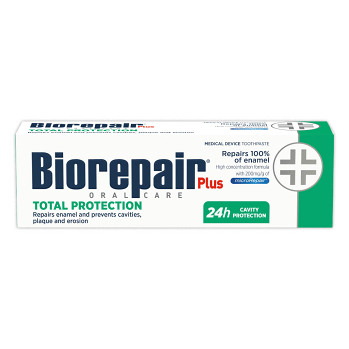 BIOREPAIR Zubní pasta Plus Total Protection 75 ml (Klasické zubní pasty) - Čistící, Klasické