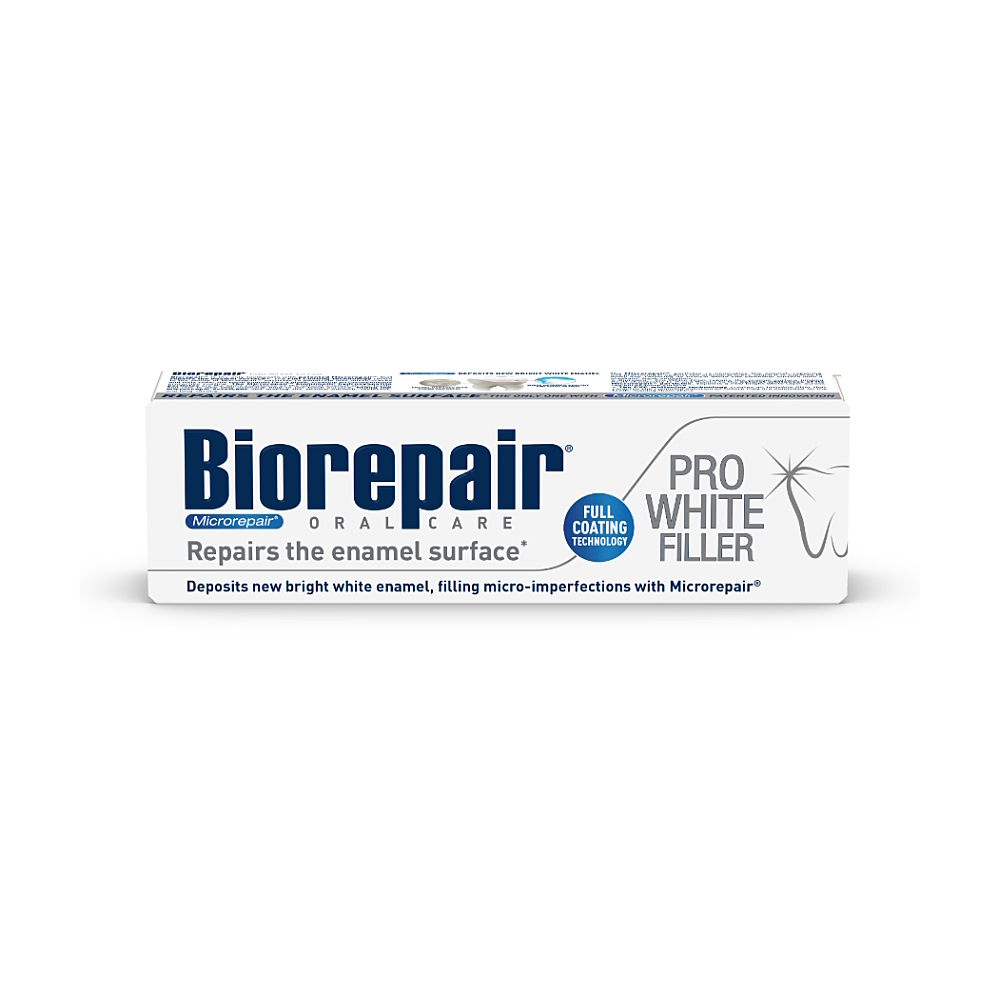 BioRepair PRO White bělící pasta pro citlivé zuby, 75 ml