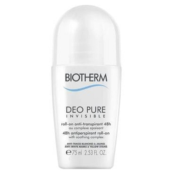 BIOTHERM Deo Pure Invisible Antiperspirant Roll-On 75 ml (Roll-on deodoranty) - Vyživující, Regenerační