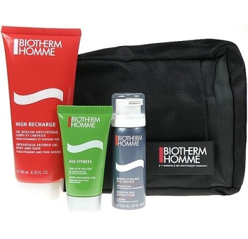 Biotherm Homme Age Fitness Set  290ml 40ml Homme Age Fitness Anti Aging (Sprchové gely) - Revitalizační