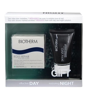 Biotherm Rides Repair Day Night  80 ml 50 ml Rides Repair Pur Silicum Day + 30 ml Skin (Pleťové krémy) - Regenerační