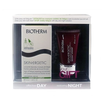 Biotherm Skin Ergetic Serum Day Night  80ml 50ml Skin Ergetic Serum + 30ml Skin Ergetic (Pleťové krémy) - Revitalizační