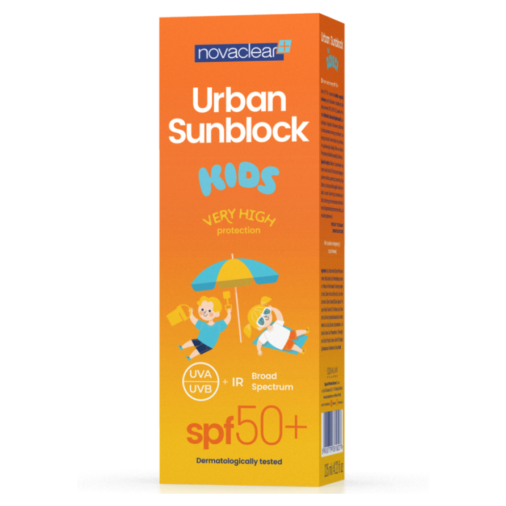 Levně BIOTTER NC Urban Sunblock krém SPF50+ děti 125 ml