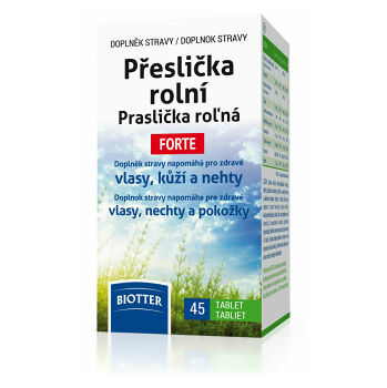 BIOTTER Přeslička rolní FORTE 45 tablet