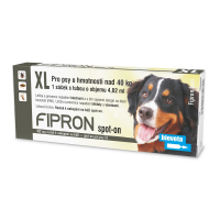 BIOVETA Fipron 402 mg Spot-on Dog XL (pes nad 40 kg)