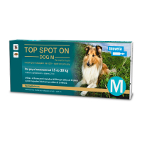 BIOVETA Top Spot On Dog M 1x2 ml (pes 15- 30 kg)