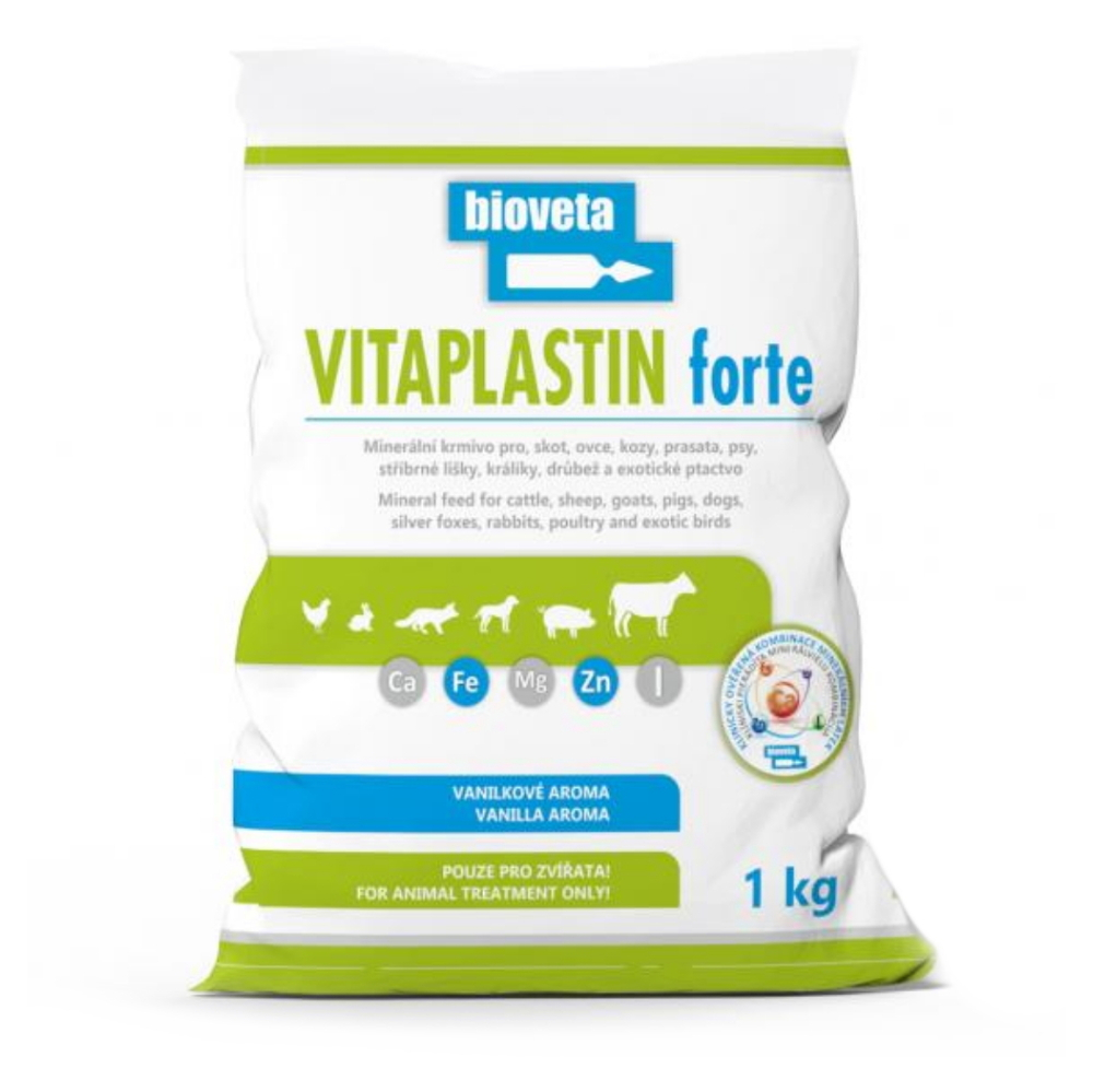 E-shop BIOVETA Vitaplastin forte perorální prášek 1 kg