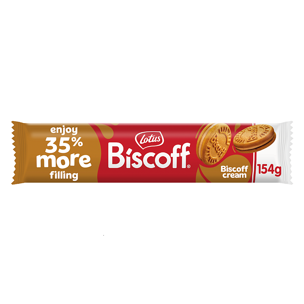 BISCOFF Sušenky plněné krémem biscoff 154 g