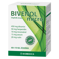 BIOMEDICA Bivenol micro 60 + 10 tablet ZDARMA