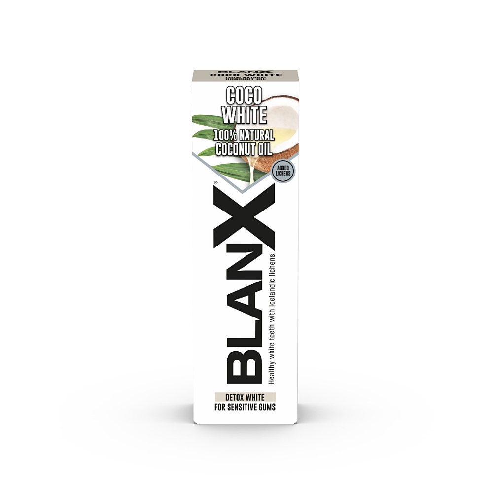 BlanX Coco White bělící zubní pasta s kokosovým olejem, 75ml