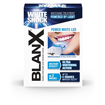 BLANX White Shock Bělicí kúra s LED aktivátorem 50 ml (Sady na bělení zubů, gely a séra)