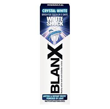 BLANX White Shock Instant White tube Zubní pasta 75 ml (Bělicí zubní pasty)