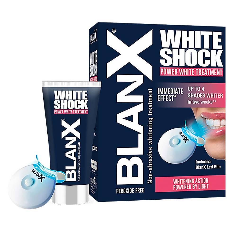 BLANX White Shock Bělicí kúra s LED aktivátorem 50 ml