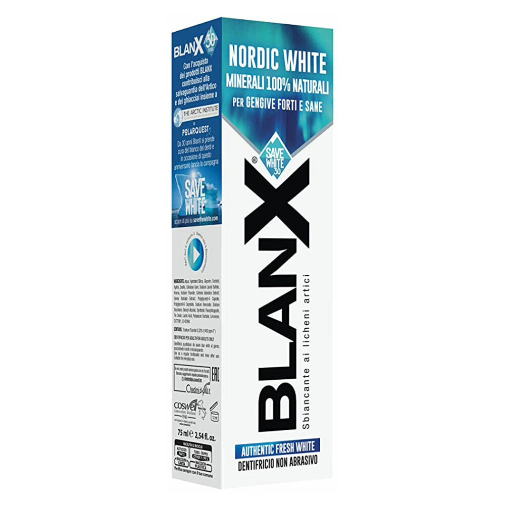 Levně BLANX Nordic White Zubní pasta 75 ml