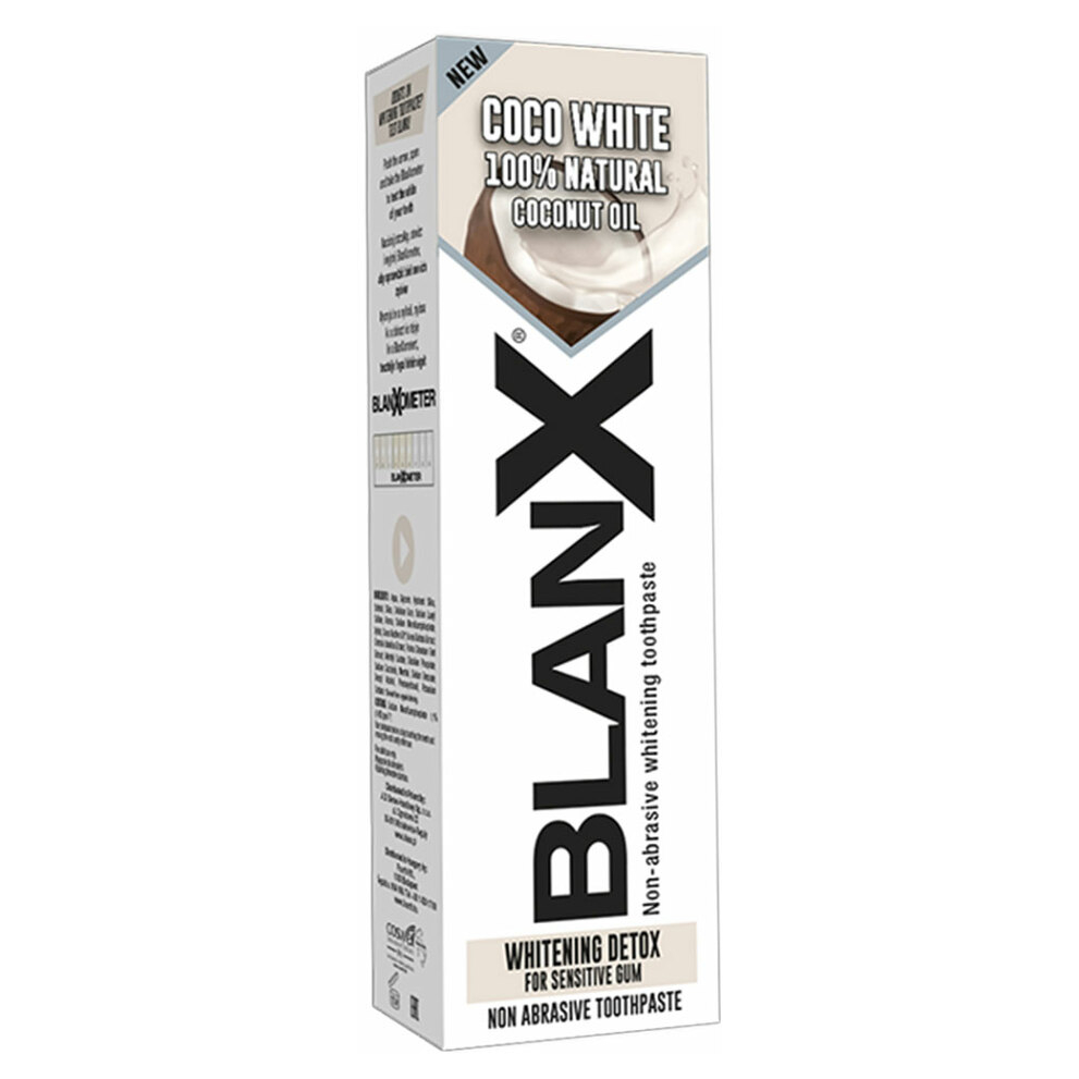 Levně BLANX White Detox Coconut Zubní pasta 75 ml