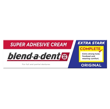 BLEND-A-DENT  Fresh Complete Original fixační krém na zubní náhrady 47 g