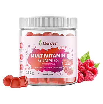BLENDEA Gummies multivitamin pro dospělé 60 kusů (Multivitamíny) - Vícesložkové