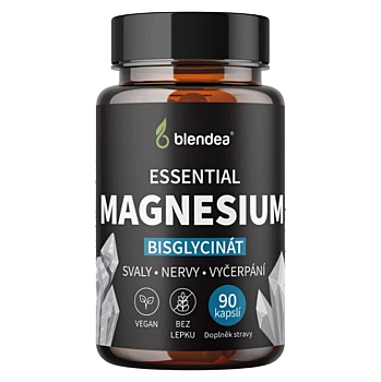 BLENDEA Magnesium bisglycinát 90 kapslí (Hořčík, magnézium) - Jednosložkové