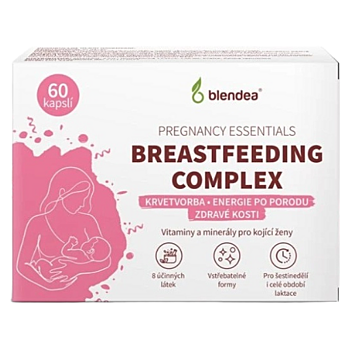 BLENDEA Pregnancy essentials breastfeeding complex 60 kapslí (Multivitamíny) - Vícesložkové