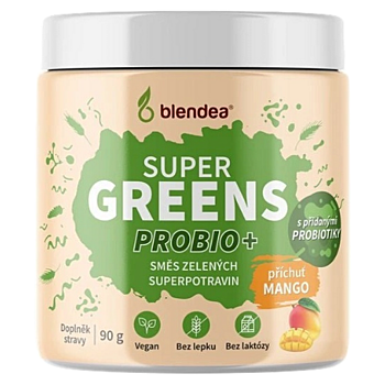 BLENDEA Supergreens probio+ mango 90 g (Antioxidanty)