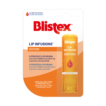 BLISTEX Balzám na rty Infusions Restore 3,7 g (Balzámy na rty) - Hydratační, Ochranný