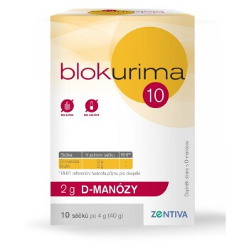 BLOKURIMA Sáčky 10 x 4 g (Močové cesty) - Přírodní, DIA